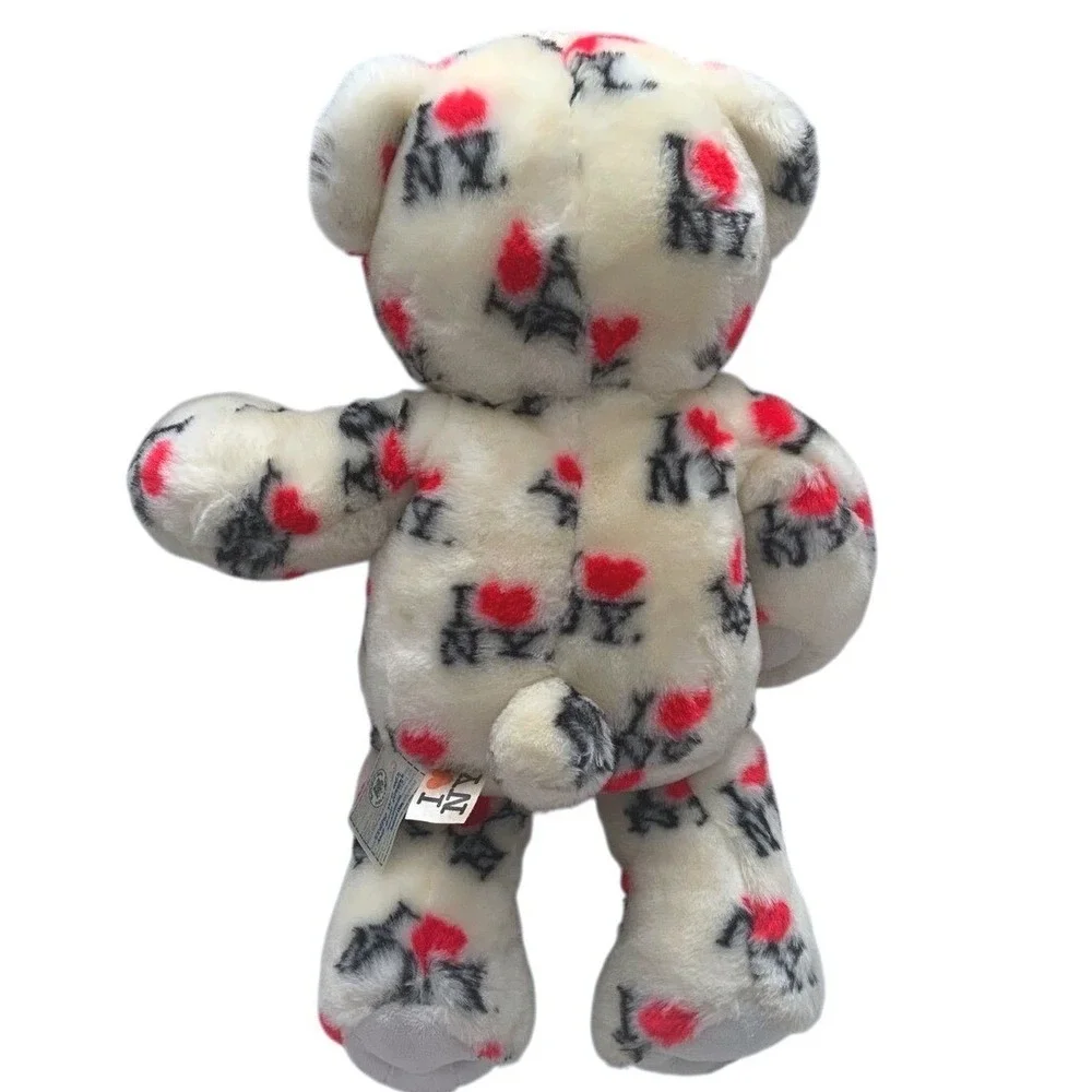 BUILD A BEAR I HEART NY LOVE NEW YORK Red White Black Plush Stuffed Bear